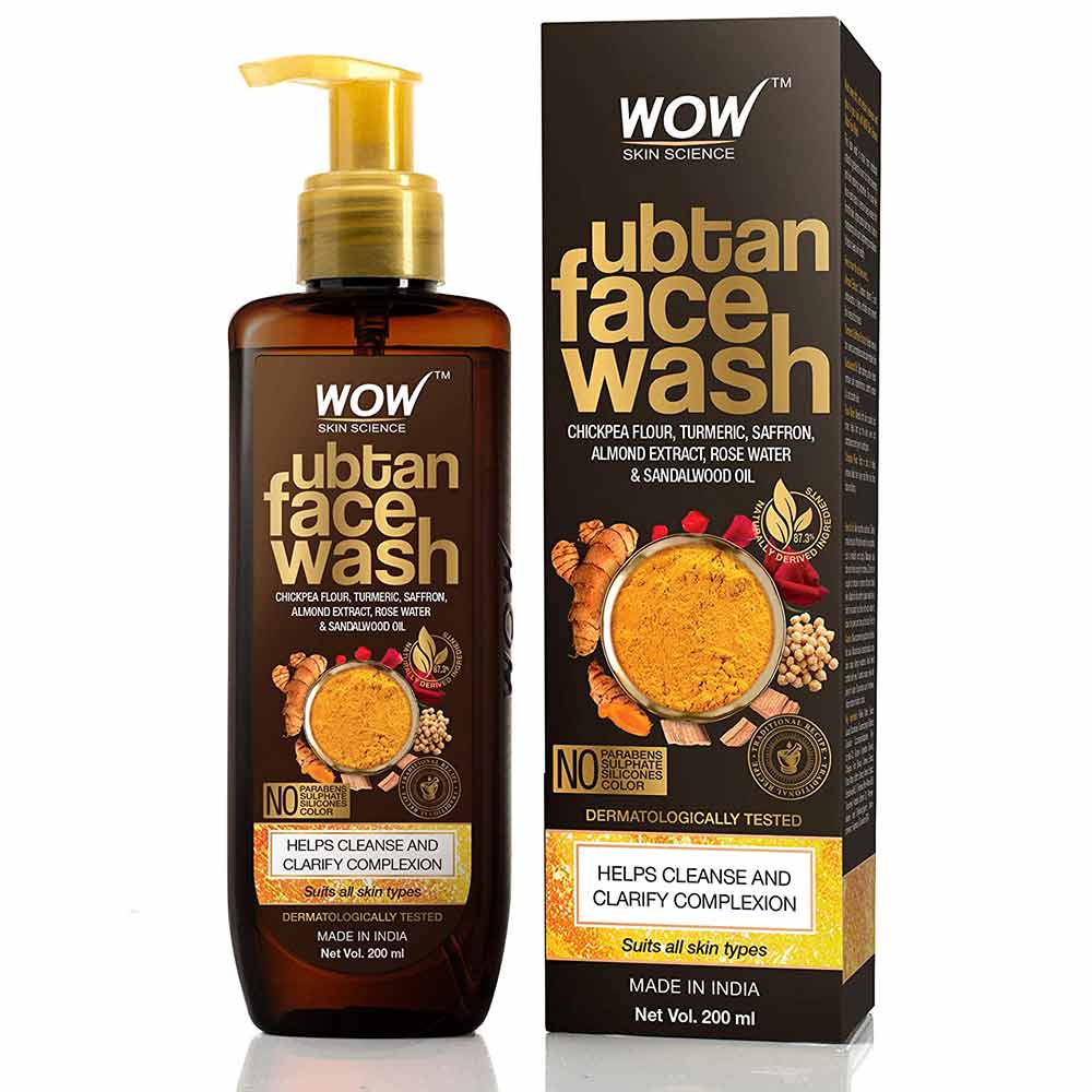 1 - WOW Skin Science Ubtan Face Wash,  200 ml  for All Skin Types 