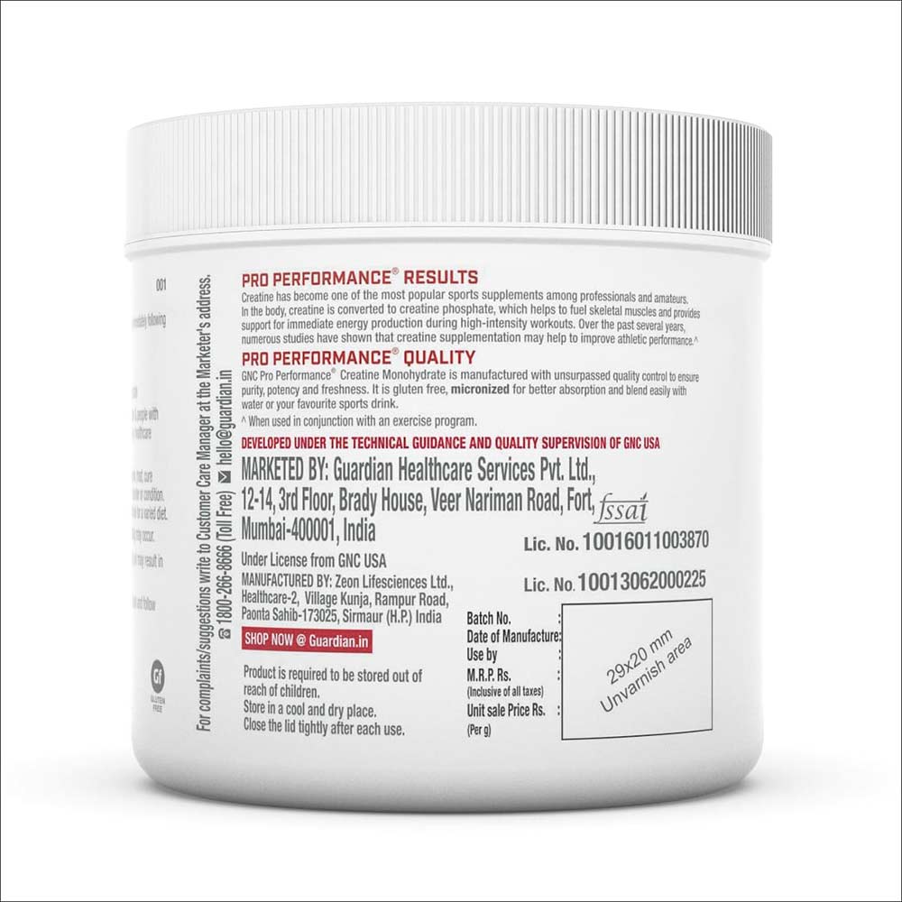 6 - GNC Amp Gold Series 100% Whey Protein Advanced 2lb & Creatine Monohydrate 0.22lb Combo,  2 Piece(s)/Pack  Vanila Ice Cream & Unflavoured 