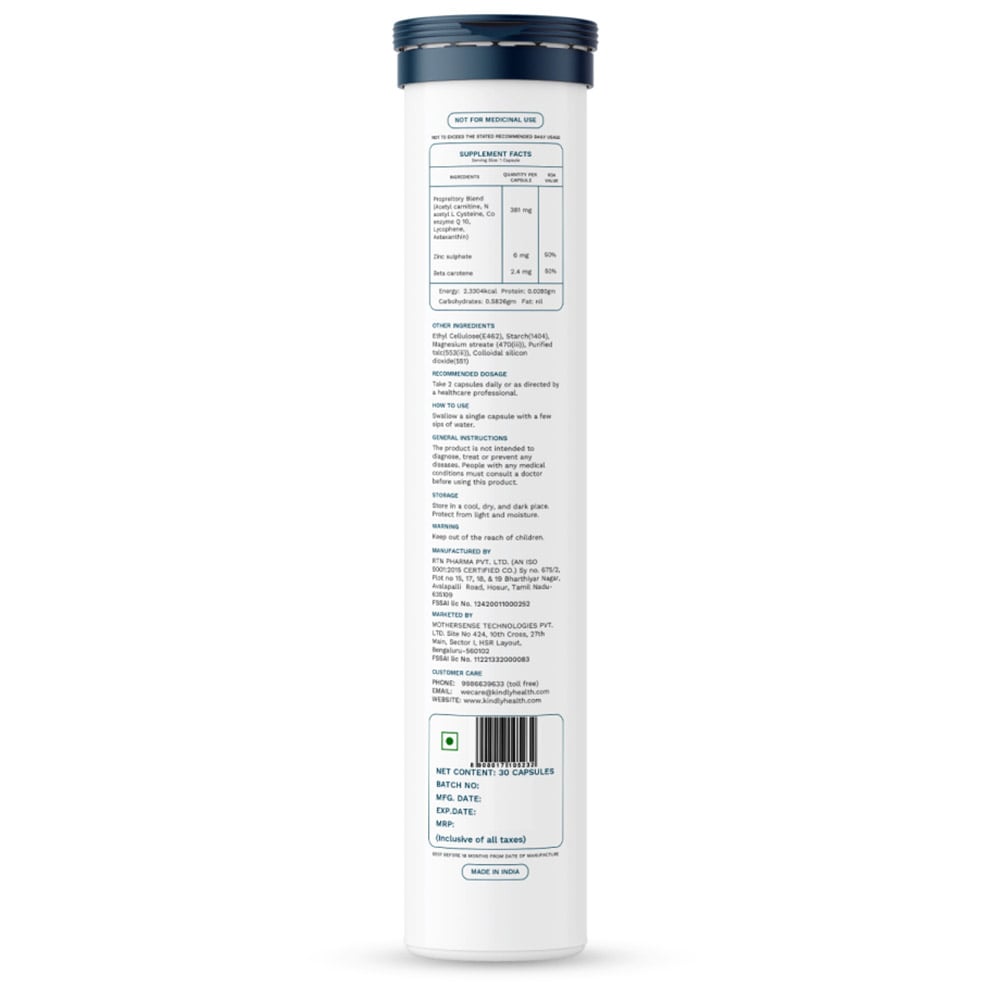 11 - Kindly His Recharge,  30 capsules 