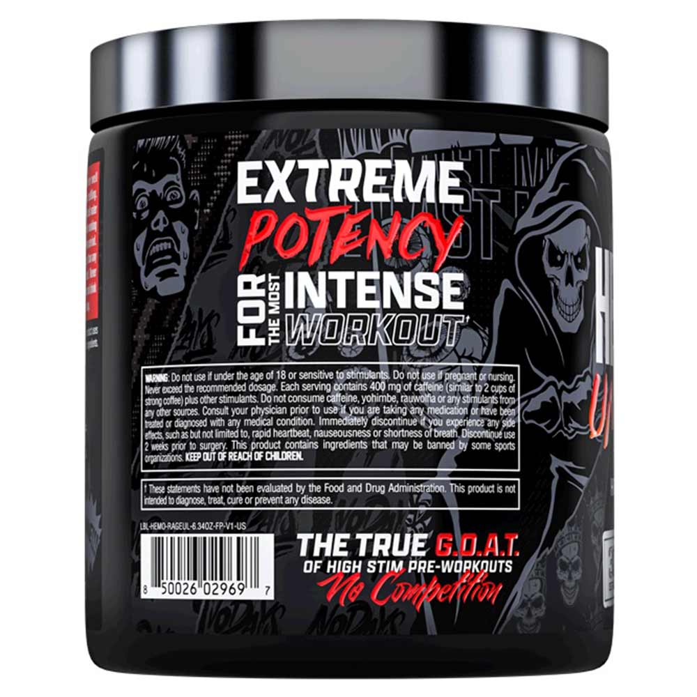 2 - Nutrex Hemo-Rage Unleashed,  0.39 g  Fruit Punch 