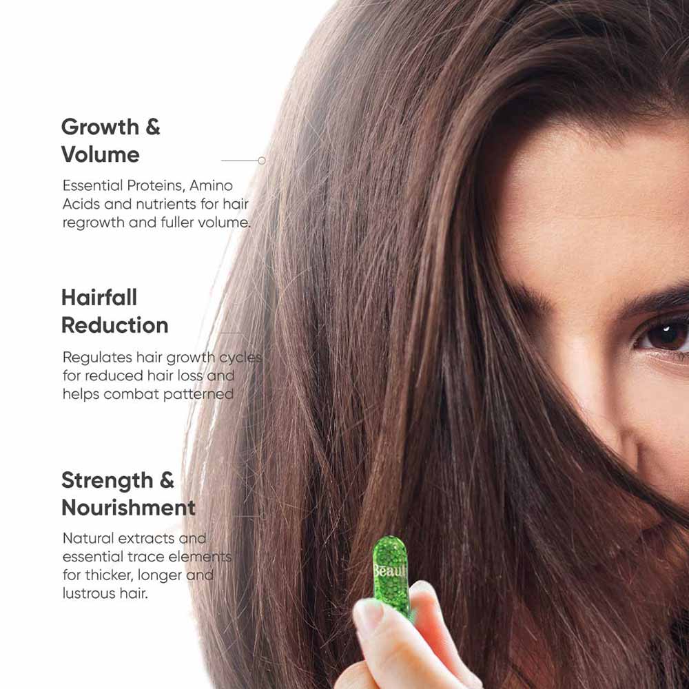 2 - Beautywise Hair Rescue Hydrolyzed Keratin & Biotin,  60 capsules  Unflavoured 