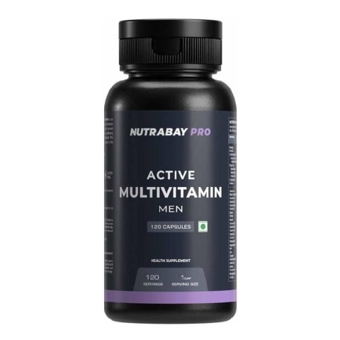 1 - Nutrabay Pro Active Multivitamin Men, 120 capsules Unflavoured