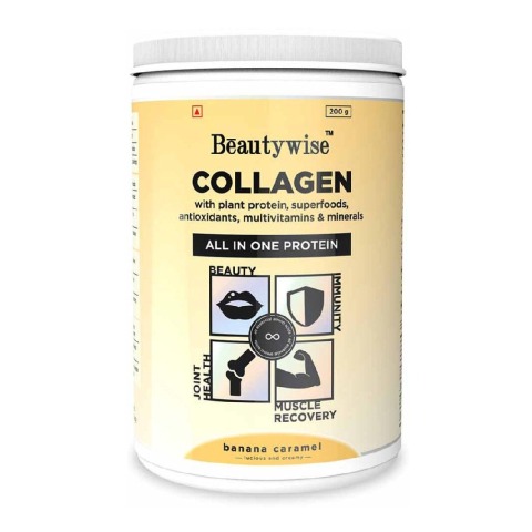 1 - Beautywise All In One Collagen, 200 g Banana Caramel