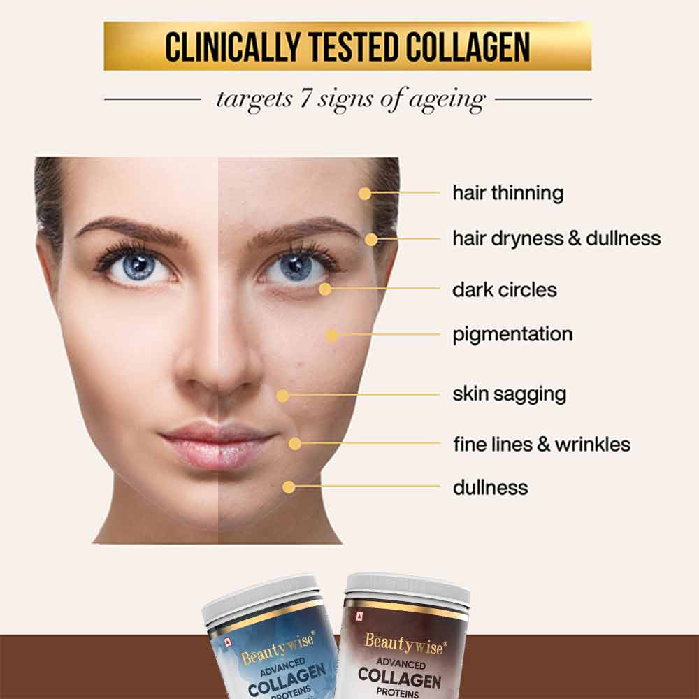 4 - Beautywise Advanced Collagen Proteins,  0.250 kg  Cocoa 