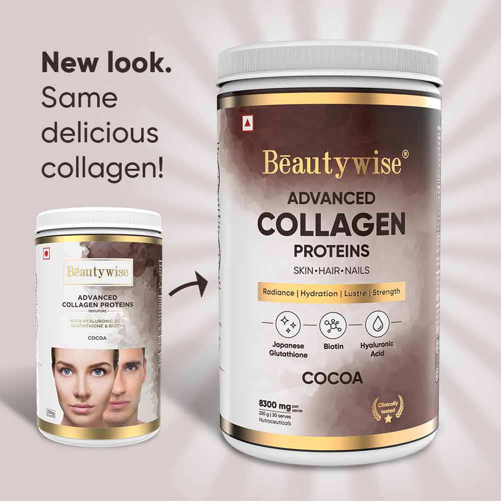 9 - Beautywise Advanced Collagen Proteins,  0.250 kg  Cocoa 