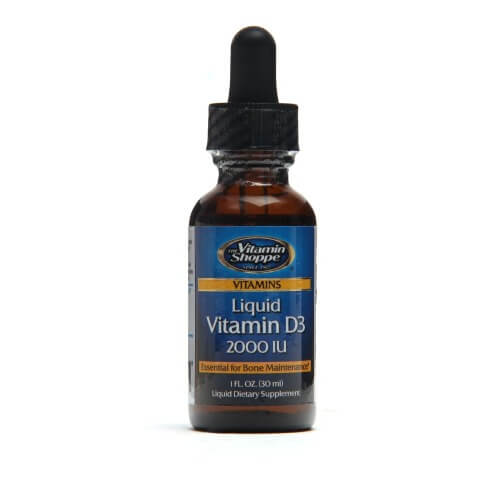 Vitamin Shoppe Liquid Vitamin D-3 2000IU