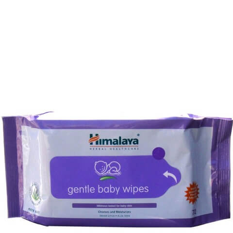 Himalaya Herbals Gentle Baby Wipes,  72 Piece(s)/Pack 
