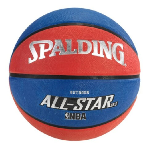 Spalding All Star Basketball,  Red/Blue  28.5 inches 