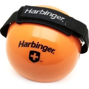 Harbinger Weighted Fitness Balls with Velcro Strap, 4lb