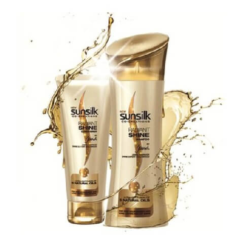 Sunsilk Shampoo,  180 ml  Radiant Shine 