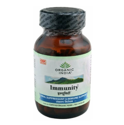 Organic India Immunity Capsules, 60 capsules Organic India Immunity Capsules, 60 capsules