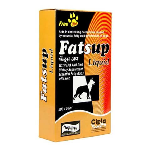 Cipla Fatsup Liquid,  Dogs  200 ml 
