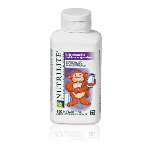 Amway Nutrilite Kids Chewable Calcium Magnesium, 100 tablet(s) Unflavoured Amway Nutrilite Kids Chewable Calcium Magnesium, 100 tablet(s) Unflavoured