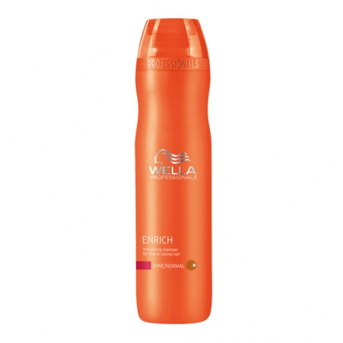 Wella Professionals Enrich Moisturizing Shampoo,  250 ml  For Coarse Hair 