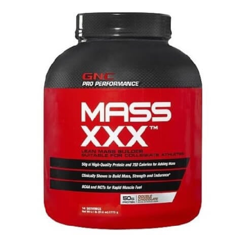GNC Mass XXX Powder, Vanilla 6 lb
