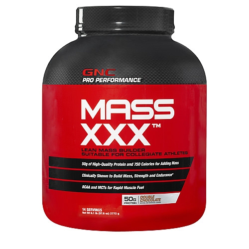 GNC Mass XXX Powder, Vanilla 6 lb