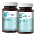 HK Vitals Fish Oil Pack of 2,  Unflavoured  60 tablet(s) 