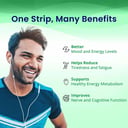 5 - HK Vitals DISOLVE Vitamin B12 by HealthKart,  30 Strip(s)  Orange 