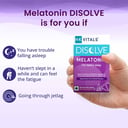 4 - HK Vitals DISOLVE Strips Melatonin by HealthKart,  30 Strip(s) 