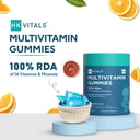 4 - HK Vitals Multivitamin by HealthKart,  30 gummies  Orange