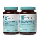 3 - HK Vitals Assorted Daily Multivitamin 30 tablets with Daily Multivitamin Women 30 tablets by HealthKart,  2 Piece(s)/Pack  Unflavoured 
