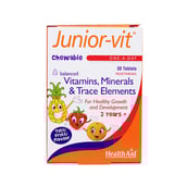 HealthAid Junior-Vit,  30 chewable tablet(s)  Tutti Frutti 