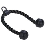 B Fit USA Tricep Rope (7122), Black Free Size