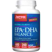 Jarrow Formulas EPA DHA Balance (600mg), 240 capsules