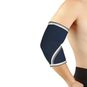B Fit USA Elbow Support (2008),  Black  Free Size 
