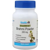 Healthvit Brahmvit Bramhi powder (250mg),  60 capsules 