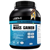 Gen-X Premium Mass Gainer,  Chocolate  4.4 lb 