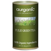 Aurganic Green Tea, 100 g Tulsi
