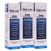 Healthvit Haironic Hair Nourishing Vitalizer (Pack of 3), Hair Vitalizer 100 ml