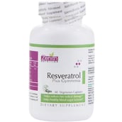 Zenith Nutrition Resveratrol Plus Gymnema,  60 capsules 