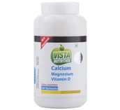 Vista Nutrition Calcium + Magnesium + Vitamin D,  360 capsules  Unflavoured 