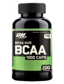 ON (Optimum Nutrition) BCAA,  200 capsules  100 Servings  Unflavoured 