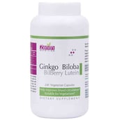 Zenith Nutrition Ginkgo Biloba with Bilberry & Lutein,  240 capsules 
