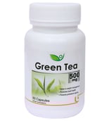 Biotrex Green Tea (500 mg),  60 capsules  Unflavoured 