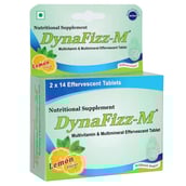 DynaFizz Multivitamin and Multimineral,  28 tablet(s)  Lemon 