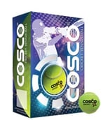 Cosco Light Weight Cricket Tennis Ball (Pack of 6)