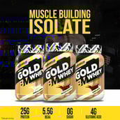 2 - Big Muscles Premium Gold Whey,  2.2 lb  Belgian Chocolate 