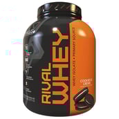 1 - Rivalus Rival whey,  5 lb  Cookies & Cream 