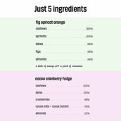 2 - The Whole Truth Vegan Energy Bars,  6 bar(s)  Fruity Patootie 