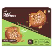 1 - RiteBite Max Protein Cookies,  12 Piece(s)/Pack  Nuts & Seeds 