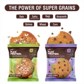 2 - RiteBite Max Protein Cookies,  12 Piece(s)/Pack  Choco Chips+Nuts & Seeds Pack of 12 