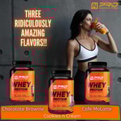 2 - Pro Nutrition & Fitness Whey Protein,  2.2 lb  Chocolate Brownie 