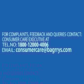 7 - Bagrrys Total Bran Wheat Flakes,  500 g  No Added Sugar 