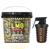 1 - Big Flex LMG(Light Machine Gun) Lean Mass Gainer, 6.6 lb Thick Rich Chocolate + Big Flex Shaker Free