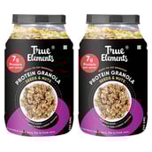 1 - True Elements Ready-To-Eat Protein Granola - Pack of 2,  Seeds & Nuts  900 g 