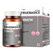 1 - TrueBasics Keratin (Hydrolyzed Keratin Peptide Powder),  30 capsules  Unflavoured 